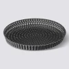 Moule rond perforé métal 28cm
