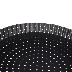 Moule rond perforé métal 28cm