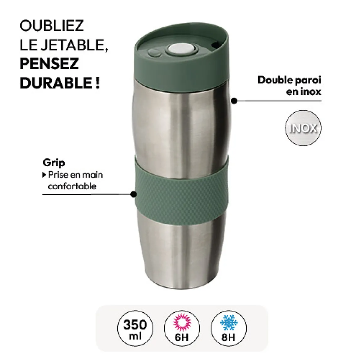 Mug isotherme, 0,35L