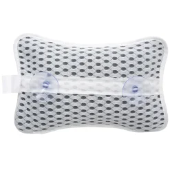 Oreiller de bain, fixation ventouse
