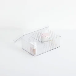 Organisateur 3 compartiments, Transparent
