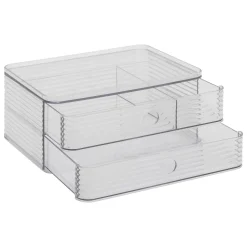 Organisateur 3 compartiments, Transparent