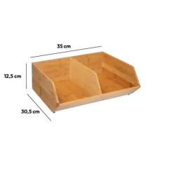 Organiseur 2 bacs, Grand modèle