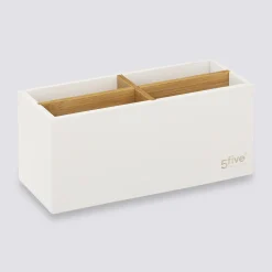Organiseur 4 compartiments, Blanc