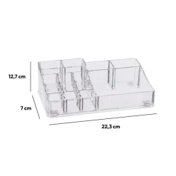 Organiseur 14 compartiments, Transparent