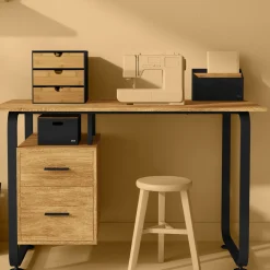 Organiseur bambou, Noir