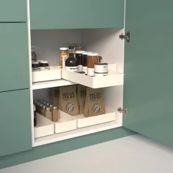 Organiseur, L.38,6 cm, Beige