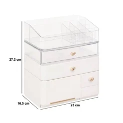 Organiseur, l.23 cm, Blanc