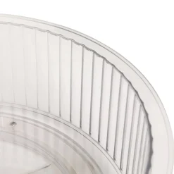 Organiseur rotatif, D.23 cm, Transparent