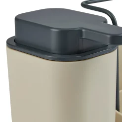 Organiseur évier avec distributeur 300ml, Beige