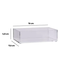 Organiseur 16x9,6cm - Transparent