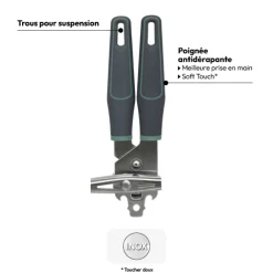 Ouvre boîte, Inox
