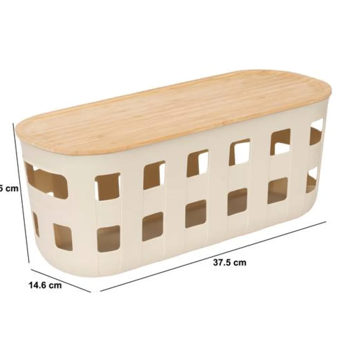 Panier à linge, 5 l, Argile