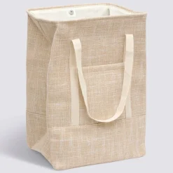 Panier à linge, 70 l, Beige