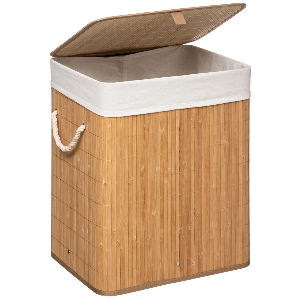 Panier à linge 60L - Bambou