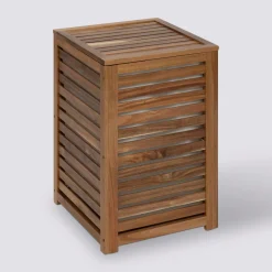 Panier à linge 65L, Acacia
