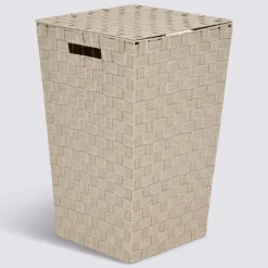 Panier à linge, 50l, Beige