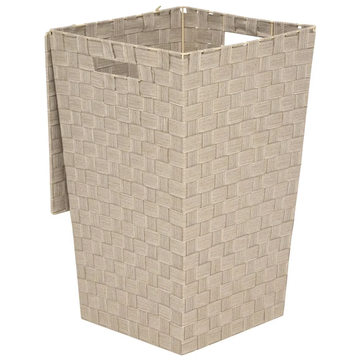 Panier à linge, 50l, Beige