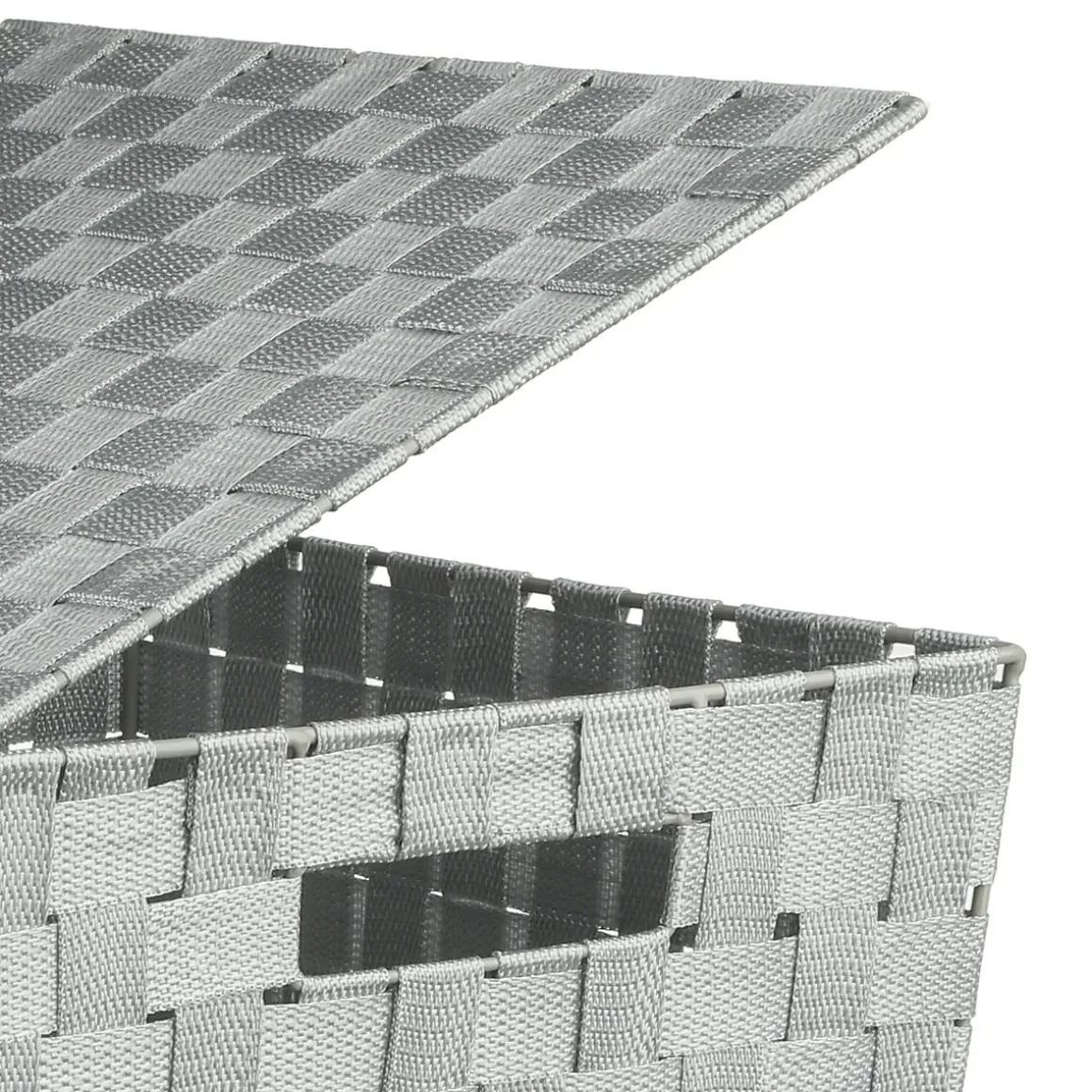 Panier à linge 30L bisauté, Gris clair