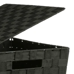 Panier à linge 30L bisauté, Noir