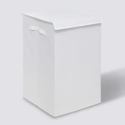 Panier à linge 74L, Blanc
