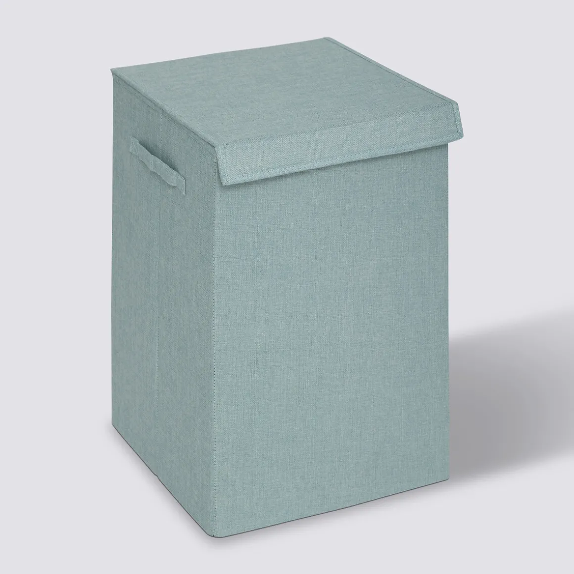 Panier à linge 74L, Bleu artic