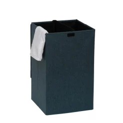 Panier à linge 74L, Bleu pétrole