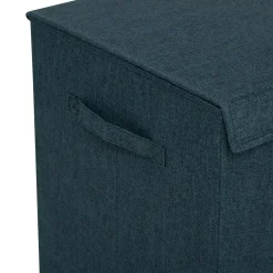 Panier à linge 74L, Bleu pétrole