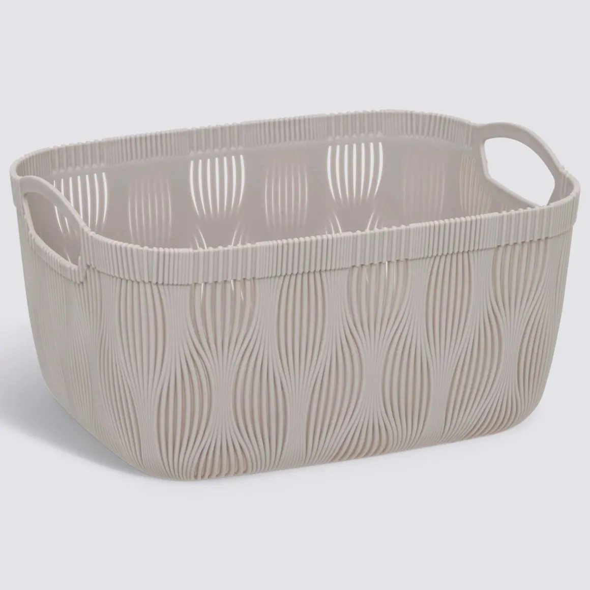Panier à linge, l.28,7 cm, Beige