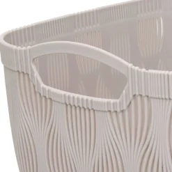 Panier à linge, l.28,7 cm, Beige