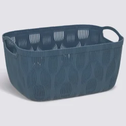 Panier à linge, L.37,7 cm, Rose Clair