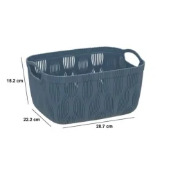 Panier à linge, l.28,7 cm, Rose Clair