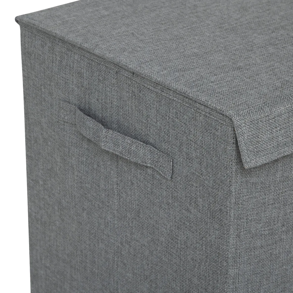 Panier à linge 74L, Gris