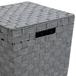 Panier à linge, 50l, Gris