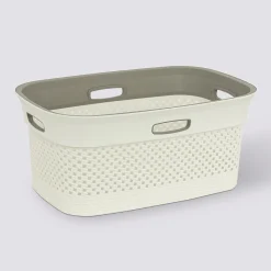 Panier à linge 45L, Lin