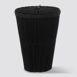 Panier à linge 42L, Noir