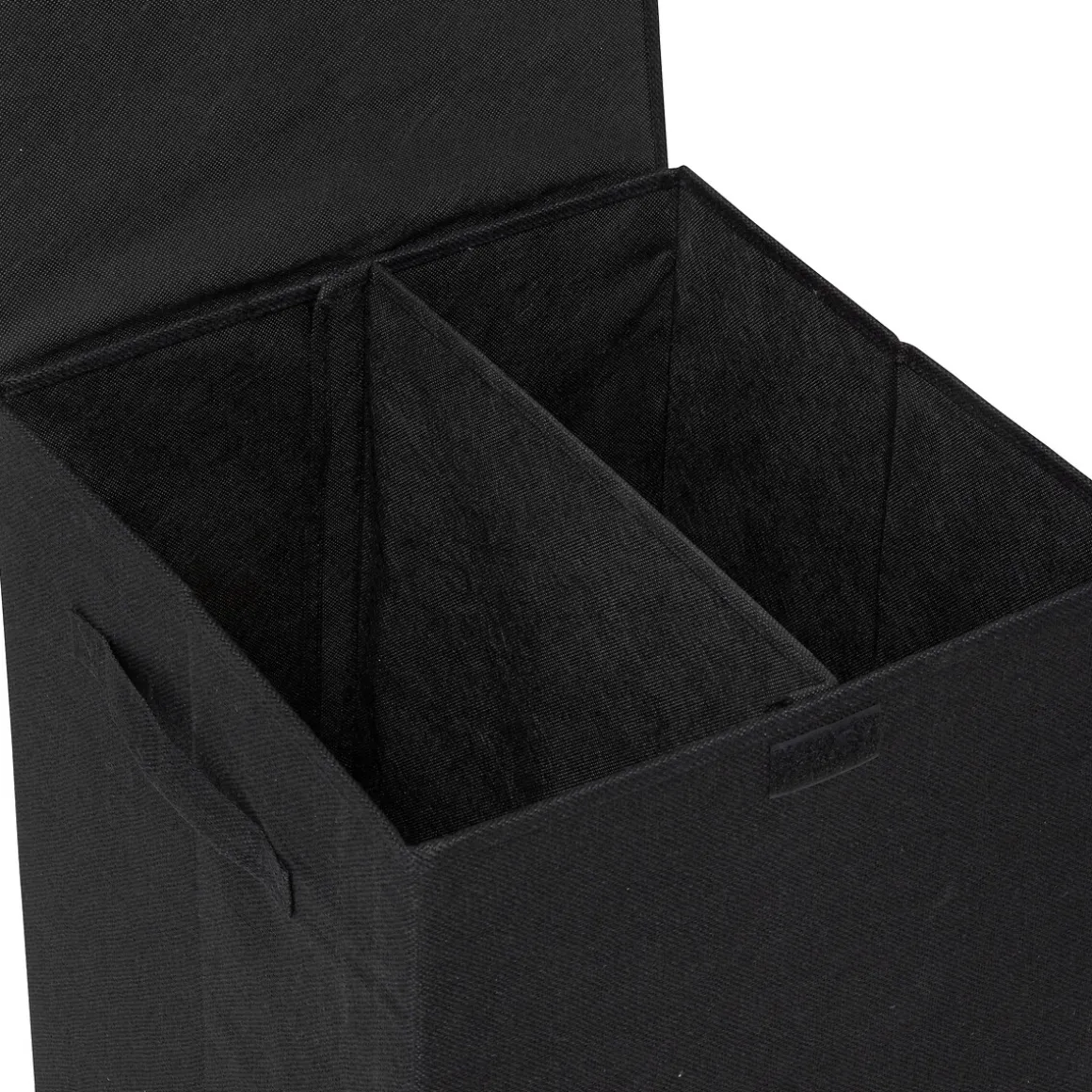 Panier à linge 74L, Noir