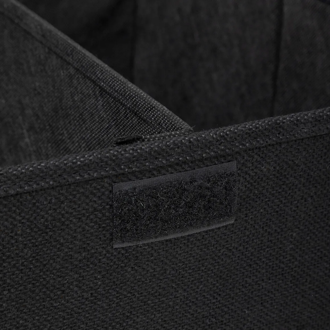 Panier à linge 74L, Noir
