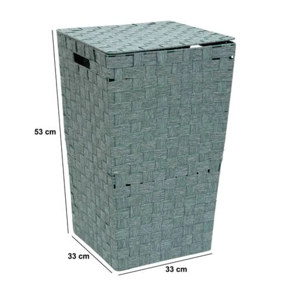 Panier à linge, 50l, Vert
