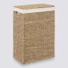 Panier à linge osier 40L