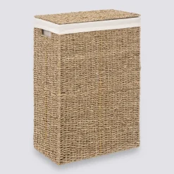 Panier à linge osier 40L