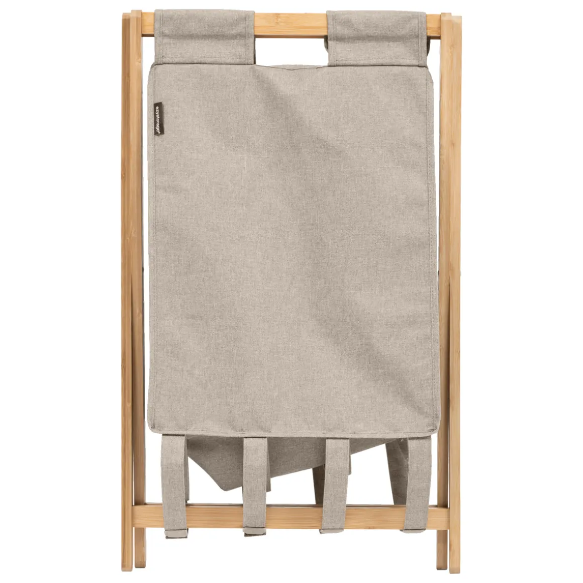 Panier à linge pliable 50L, Gris