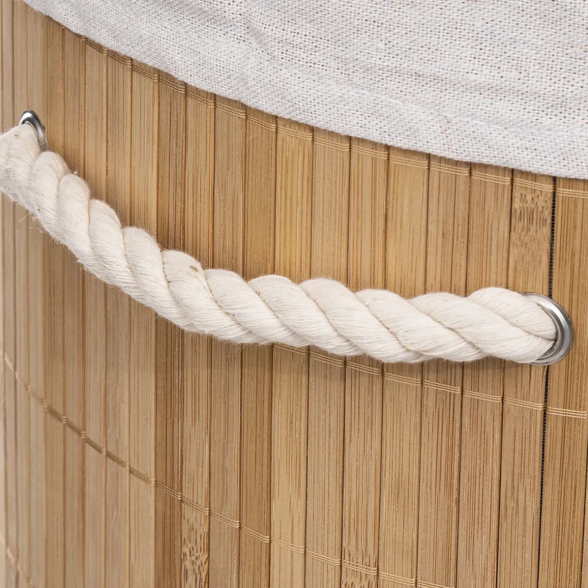 Panier à linge rond, 48L