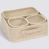 Panier, 4 produits, Beige