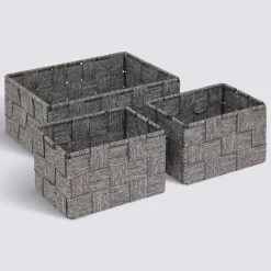 Panier, 3 produits, Gris