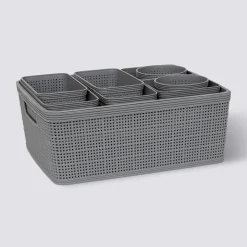 Panier avec organisateurs