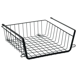 Panier de rangement à suspendre 31,5cm, Noir