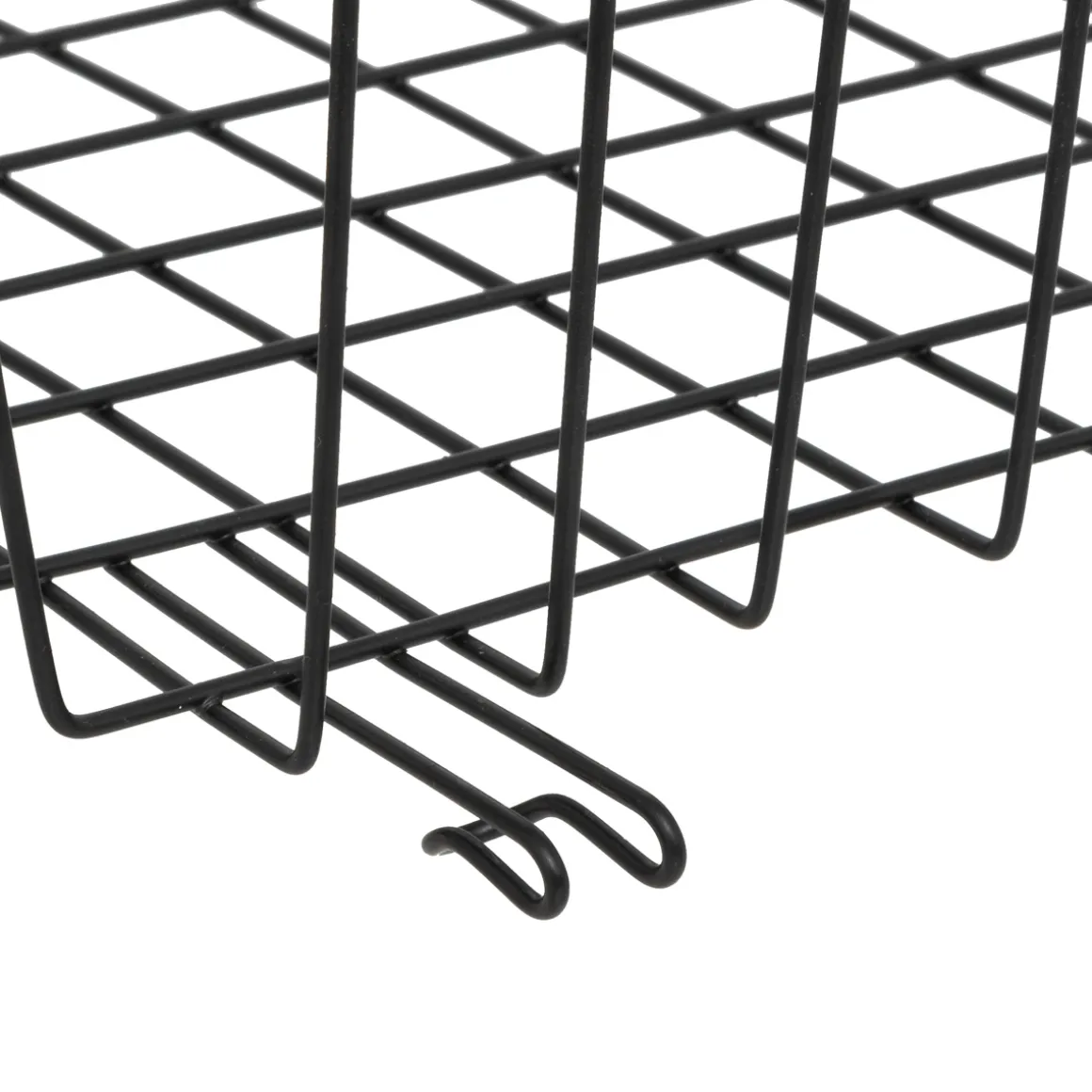 Panier de rangement à suspendre 31,5cm, Noir