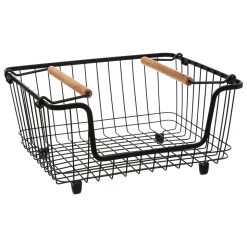 Panier en métal empilable, Moyen format