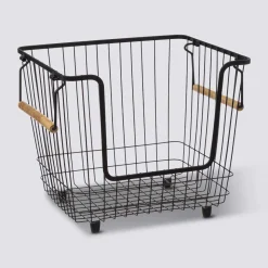 Panier en métal empilable, Grand format